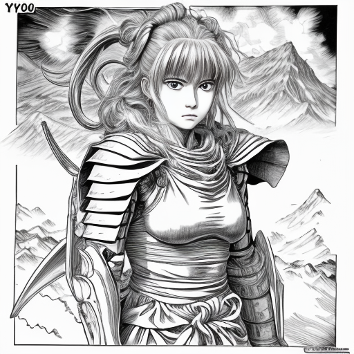 03038-3951661565-drawing of a warrior girl, manga, miura, yoji _lora_THE_Style_1_.png